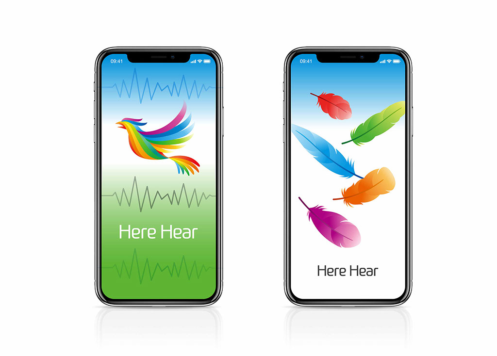 聽說Here Hear－App Ui介面設計